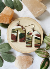 Load image into Gallery viewer, Marble Arch Polymer Clay Earrings
