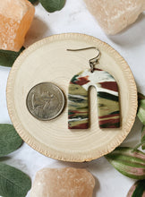 Load image into Gallery viewer, Marble Arch Polymer Clay Earrings
