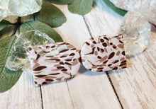 Load image into Gallery viewer, Pink Terrazzo Polymer Clay Arch Barrette
