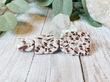 Load image into Gallery viewer, Pink Terrazzo Polymer Clay Barrette
