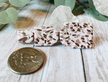 Load image into Gallery viewer, Pink Terrazzo Polymer Clay Barrette
