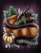 Load image into Gallery viewer, Spooky Snake Giclee Print
