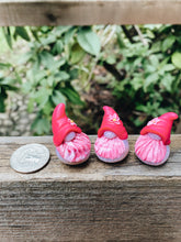 Load image into Gallery viewer, Iridescent Tropical Vacation Pink Tie Dye Mini Gnomes
